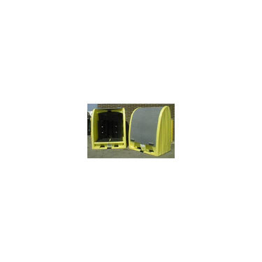 2-DRUM HARDCOVER & PALLET WITH DRAIN - Model SC-4062-DR01